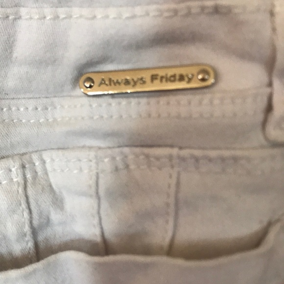 Always Friday | High Waisted Cropped Pants - Picture 7 of 8